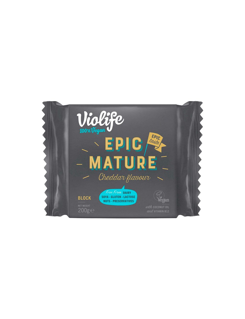 Violife Epic Mature Cheddar Block 200g