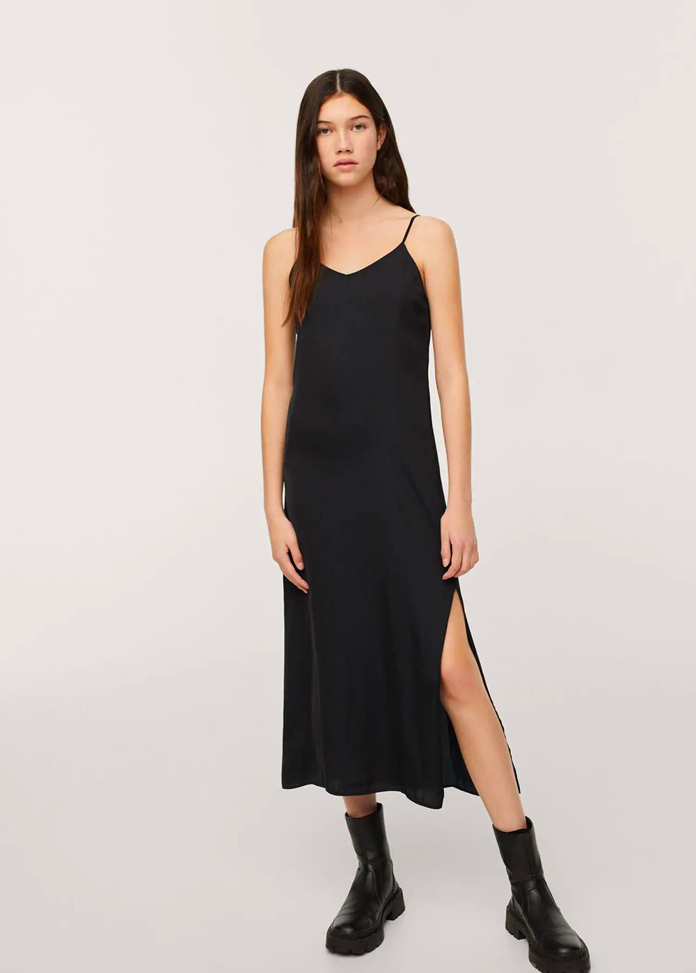 Satin camisole dress